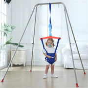 Adjustable Doorway Baby Jumper Seat – Blue