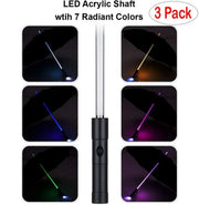 LED Light-Up Umbrella with Flashlight Handle – 4 Colours