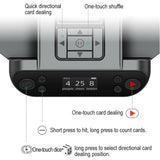 360° Rotating Automatic Card Shuffle Dealer Machine 2 In 1 Playing Cards Shuffling Dealing Tool Party Games Poker Device