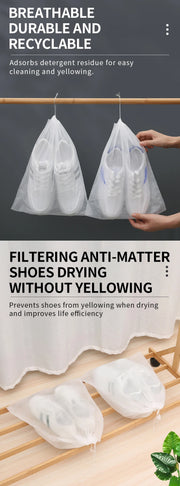 Non-Woven Drawstring Shoe Storage Bags – 3 Sizes & Pack Options