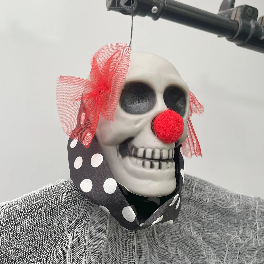 100 × 70cm Hanging Skeleton Ghost Halloween Decoration