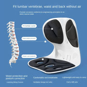 Ergonomic Seat Cushion with Adjustable Lumbar Support