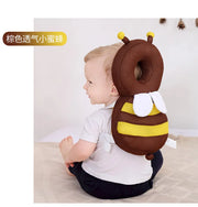 Plush Baby Head & Back Cushion Backpack – 2 Colours