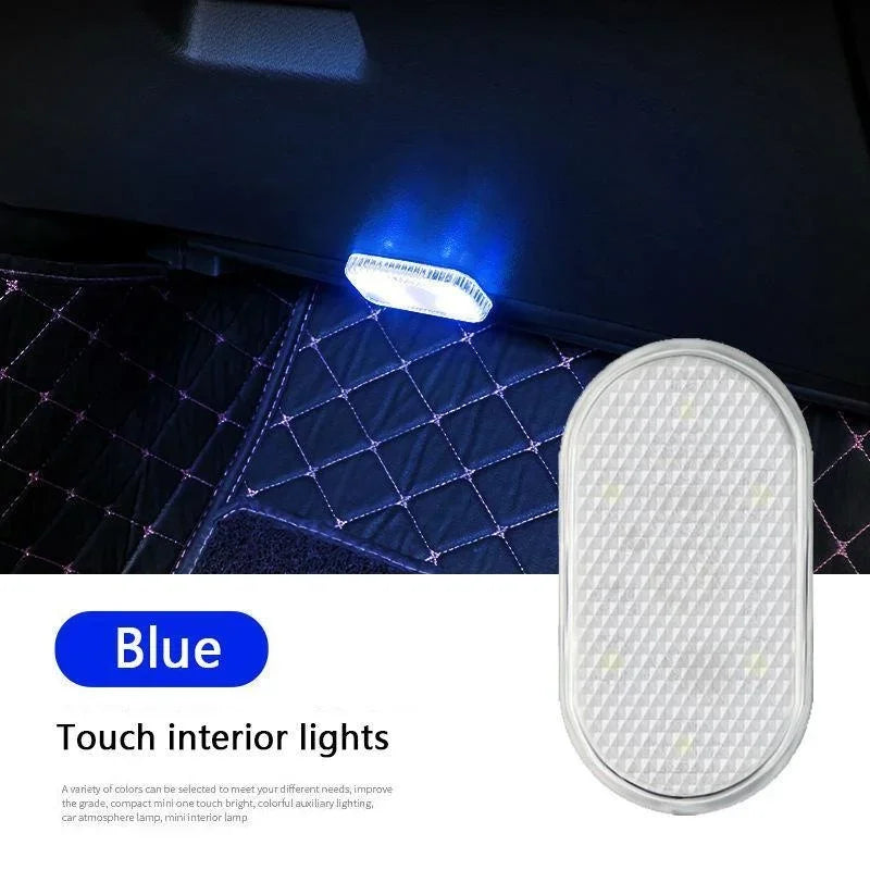 USB-Rechargeable Car Interior LED Accent Light – 5 Colours
