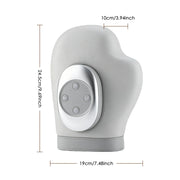 Rechargeable Heated Air-Compression Hand Massager – Grey