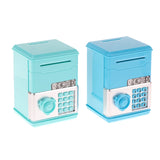 Kids Money Bank, Plastic Password Piggy Bank Mini ATM Cash Coin Money Box For Kids Birthday Toy For Children，ATM Banks Box