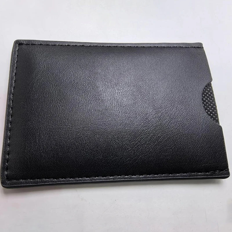 Leather Bat Wallet Personalized Superhero Mask Card Holder Bat ID Heroic Wallet Gift Unisex