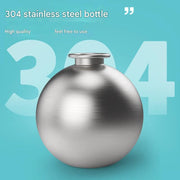 304 Stainless-Steel Travel Kettle & Foldable Dog Bowl Set