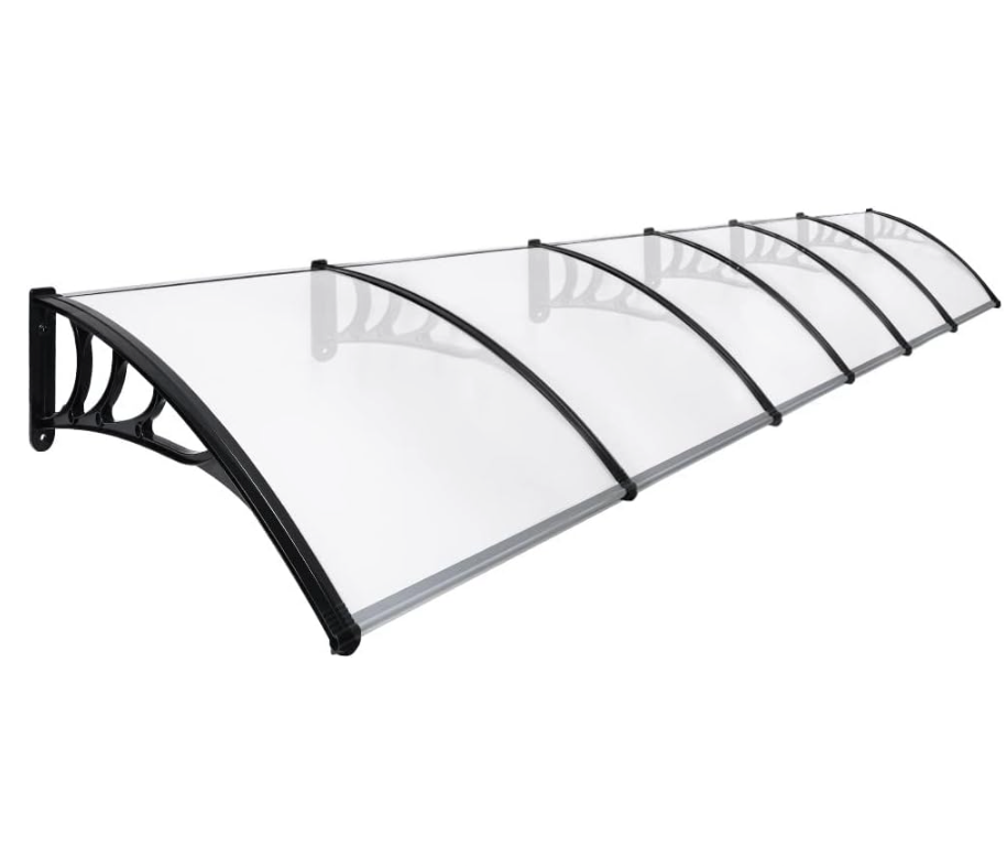 Window Door Awning Outdoor Canopy UV Patio Rain Cover DIY 1M X 6M