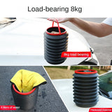 Foldable Car Trash Can, Portable Garbage Bin, Collapsible Pop-up Water Proof Bag, Waste Basket Bin, Auto Rubbish Bin Accessories