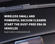 98000PA Handheld Car Vacuum Cleaner - Portable Wireless, Powerful Suction