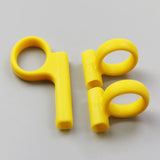 Children's Chopsticks Finger Sleeve Sticks Wood Cartoon Learning Reusable Training Helper  Home Products Detachable Adjustable