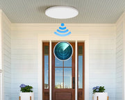 Radar Sensor Ceiling Light Led Pacel Lamps for Bathroom Hallways Porch Waterproof 20W 30W Smart Ceiling Lamp Led Panel Lighting