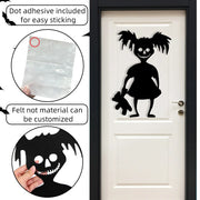 Halloween Felt Window & Door Decorations – 9 Designs