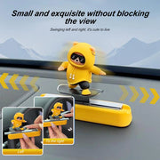 Magnetic Skateboard Bear Dashboard Ornament – 4 Styles