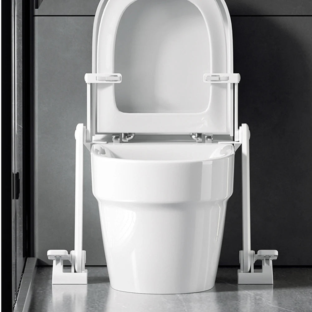 Hands-Free Foot-Pedal Toilet Seat Lifter