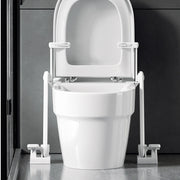 Hands-Free Foot-Pedal Toilet Seat Lifter