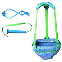 Baby Bounce Seat Portable Door Swing Jumper Exerciser With Adjustable Strap For Toddlers Infants 6 Months To 2 Years Old