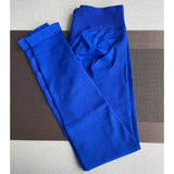 Leggings Women Seamless Sports Yoga Pants Low Ribbed Band Gym clothes Fitness Workout wear Scrunch Bum Tights