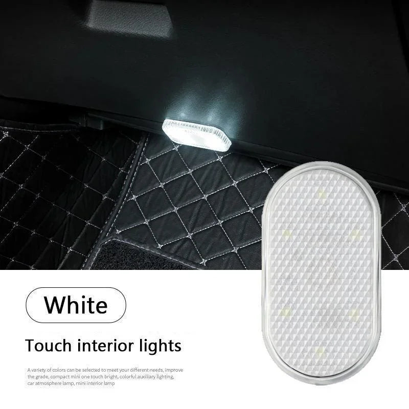 USB-Rechargeable Car Interior LED Accent Light – 5 Colours