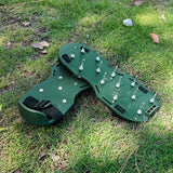 Adjustable Spiked Lawn Aerator Shoes – Manual Grass Aerating Sandals for Healthy Lawns
