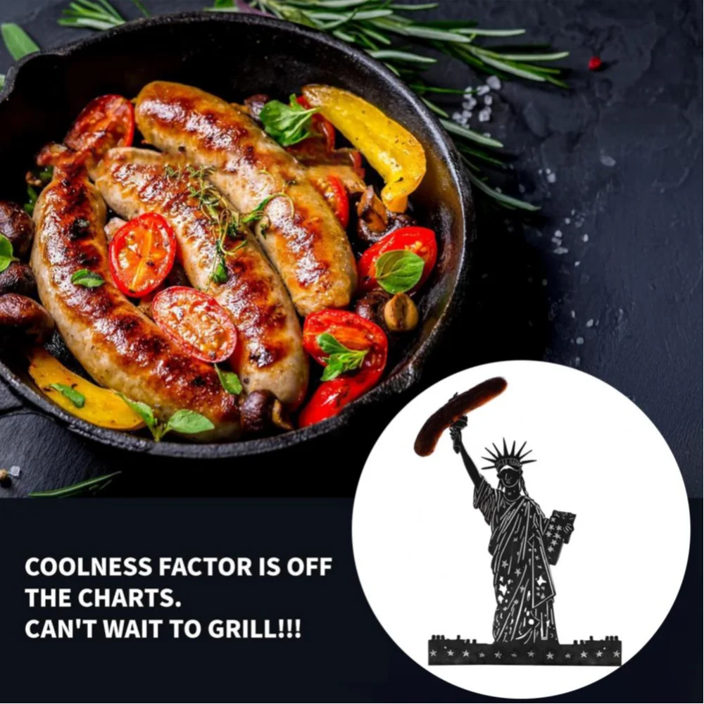 Character Sausage & Hot-Dog Grill Holders – 4 Designs