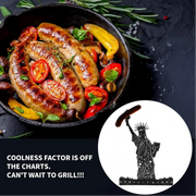 Character Sausage & Hot-Dog Grill Holders – 4 Designs