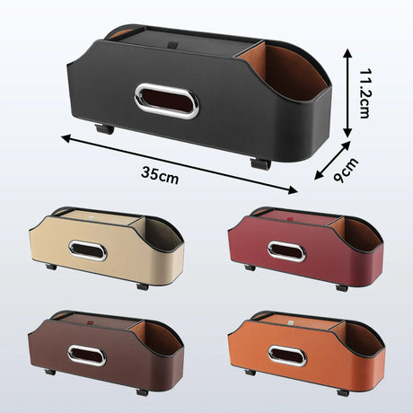 Car Tissue Box Cup Holder Backseat Seat Back Storage Multifunctional Bag  Accessories For Jeep Cherokee COMPASS RENEGADE