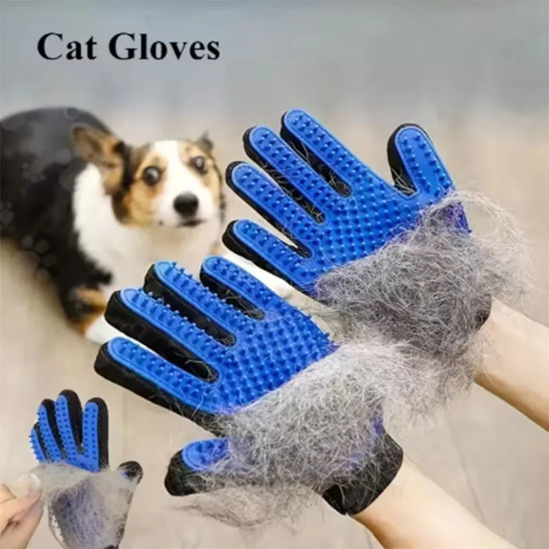 Palm-Style Pet Grooming & Deshedding Glove