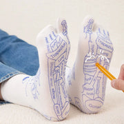 Textured Acupressure-Style Massage Socks