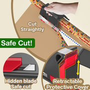 Gift-Wrapping Paper Cutter & Tape Dispenser Set