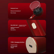 Red-Light Scalp Massage Comb with Liquid Applicator