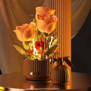 AutoBloom™ Light-Up Moving Flower Bouquet Building Model