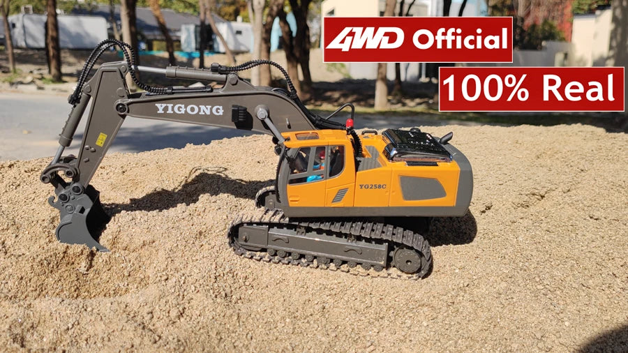 4WD Remote-Control Excavator Toy – 9 Options