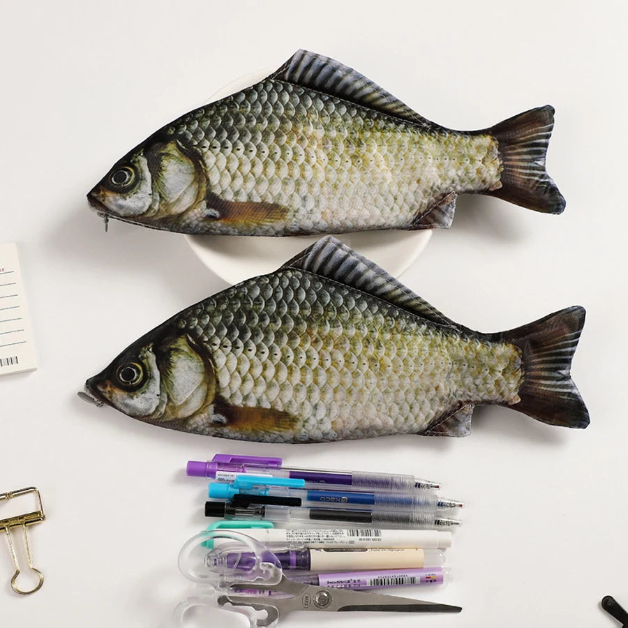 Realistic Fish Pencil Case – 1, 2, 5 or 10 Pack
