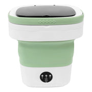 12L Portable Small Washing Machine Collapsible Washer Spin Dryer Apartment Travel Socks Underwear Panties Washing Machine