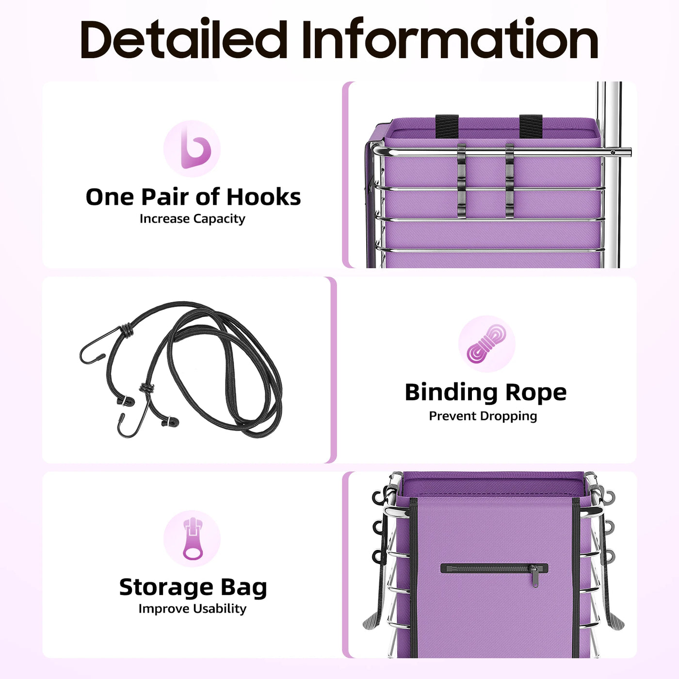 40 kg Foldable Stair-Climbing Shopping Trolley