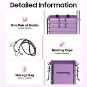 40 kg Foldable Stair-Climbing Shopping Trolley