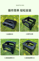 Outdoor Portable Camping Mobile Toilet