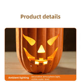 Halloween Pumpkin Essential Oil Aroma Diffuser Humidifier LED Night Light USB Humidifier For Office Room Decor