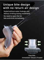 200ml Flexible Wrist Water Bottle – 3 Colours