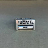 Personalized Rotating Text 'You & Me' Couple Ring for Men And Women Gothic Punk Hip Hop Jewelry Unique Love Gift