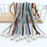 Magnetic Pom-Pom Curtain Tieback – 10 Colours