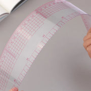 Transparent French-Curve Sewing & Drawing Templates – 3 Sets