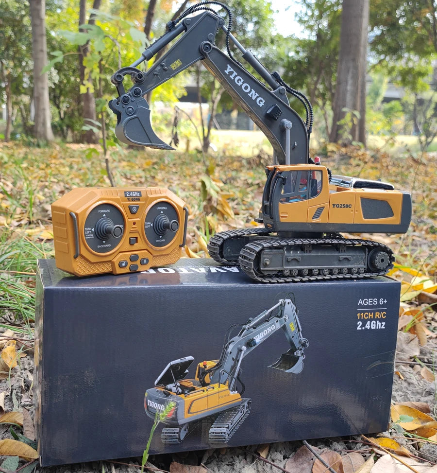 4WD Remote-Control Excavator Toy – 9 Options