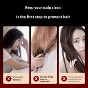 Red-Light Scalp Massage Comb with Liquid Applicator