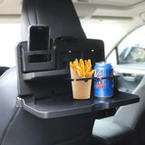 Car Back Seat Tray C Foldable Car Backseat Table And Organizer Car Work Dining Table Food Tray Portable Auto Food And Drink