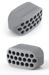 Silicone Jaw Exerciser Facial Toner & Jawline Fitness Ball Neck Toning Equipment Facial Beauty Tool Double Chin Exerciser