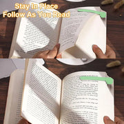 Clip-On Silicone Page-Following Bookmark – 9 Options