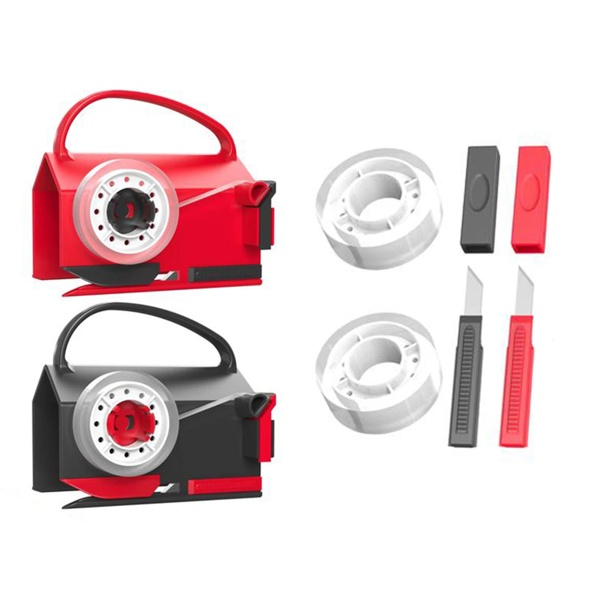 Gift-Wrapping Paper Cutter & Tape Dispenser Set